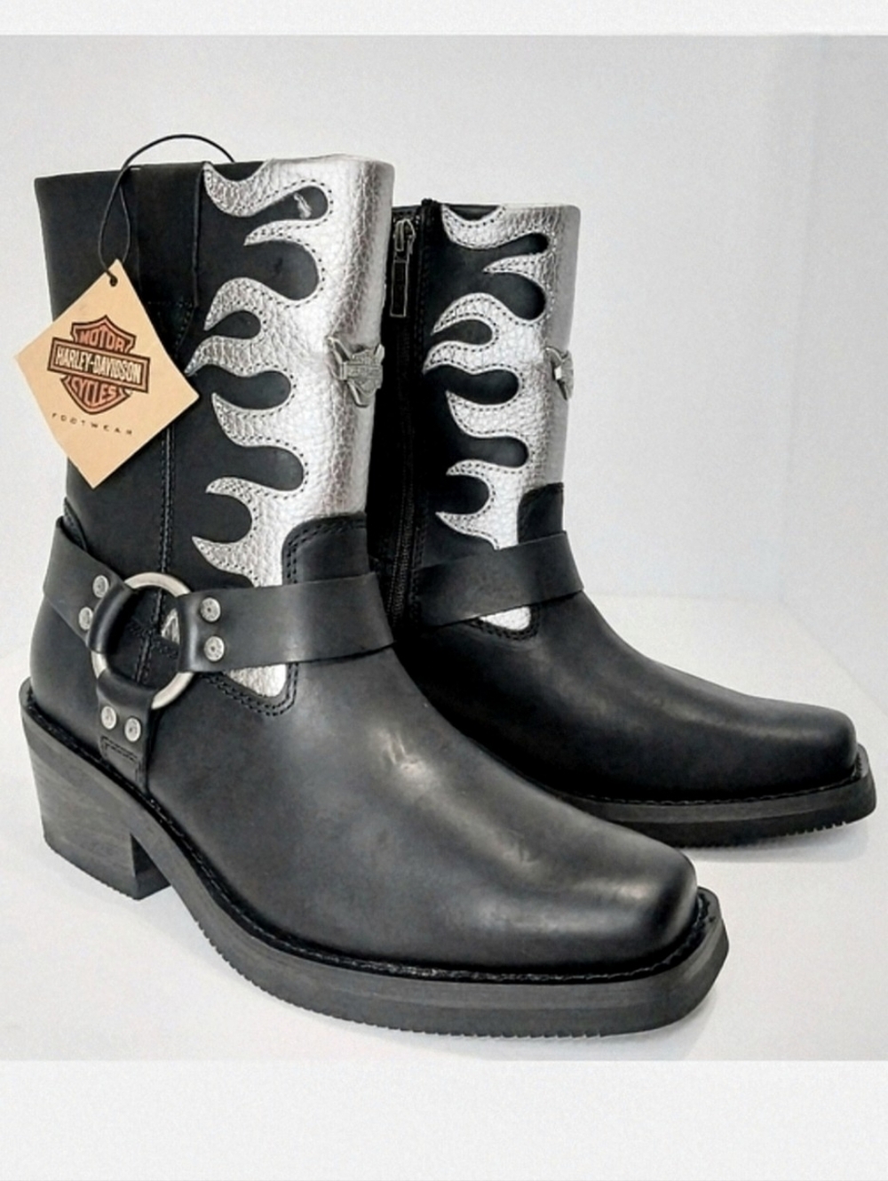 Harley-Davidson Korsen‎ Motorcycle Boots, Size 9| EUR 40